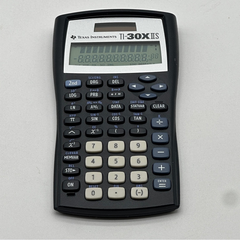 Texas Instruments Ti-30x IIS Solar Scientific Calculator TI30XIIS